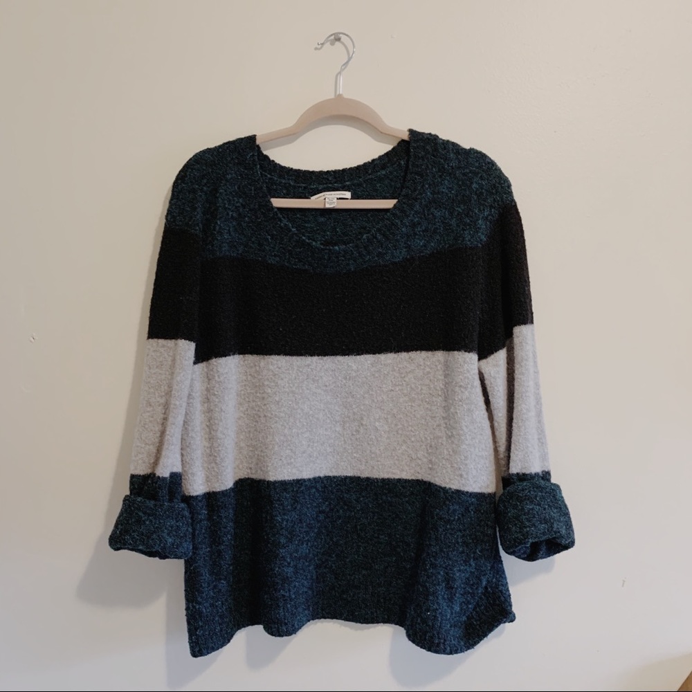 American Eagle Colorblock Sweater